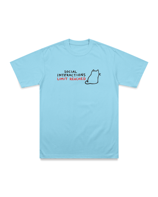 Social interactions : limit reached T-shirt