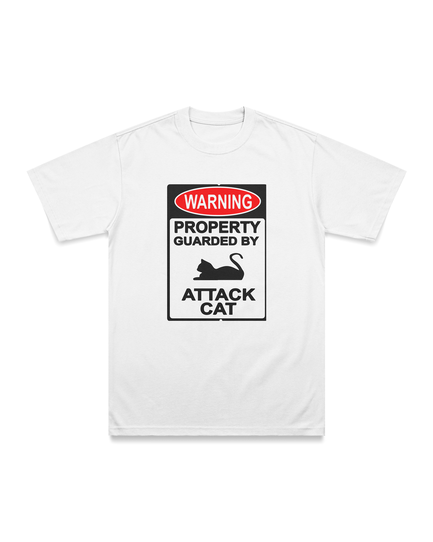 Warning : Savage Cat T-shirt
