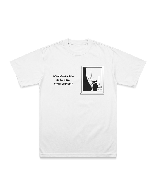 We ordered snacks one hour ago T-shirt