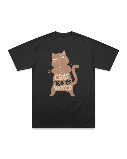 Cats rule the world T-shirt